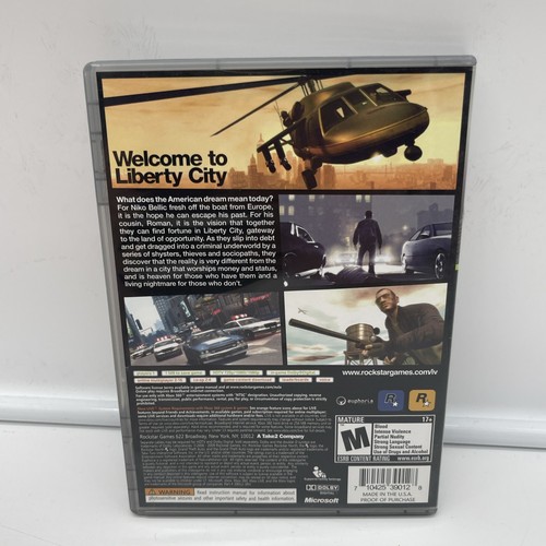 Grand Theft Auto IV -- Platinum Hits Edition (Microsoft Xbox 360, 2009) - PROBADO - Imagen 3 de 7