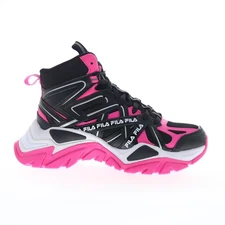 Fila Electrove 2 High 5RM02187-020 Womens Black Lifestyle Sneakers Shoes