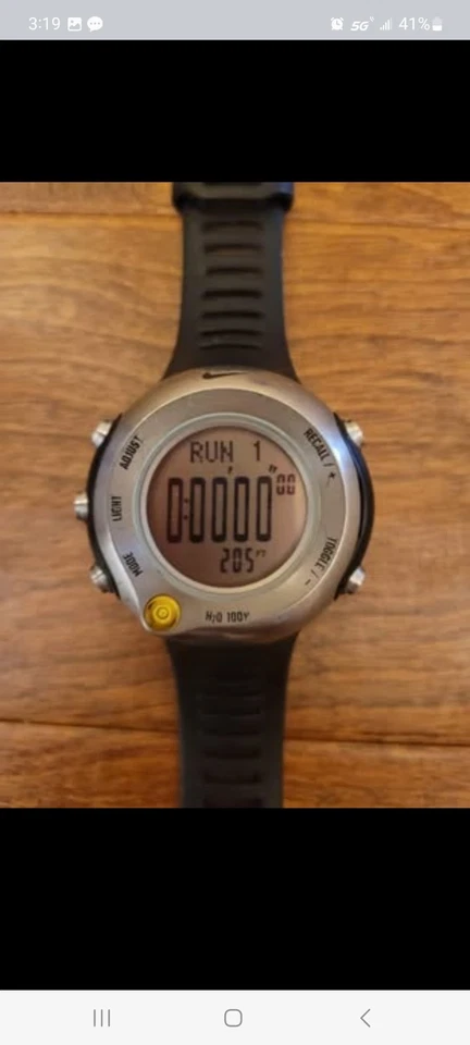 Reloj Hombre TITANIO NIKE "Lance Armstrong" WA0020. Brújula. Alarma. Altímetro Foto 2 de 4