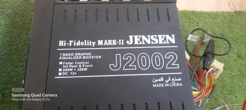 JENSEN J2002 CAR AUDIO AMPLIFIER / EQUILIZER 200W+200W - Picture 3 of 22