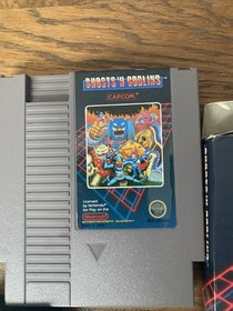 Ghosts 'n Goblins Nintendo NES 1986 CIB 3 Screw Complete With Inserts
