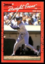 Dwight Evans 1990 Donruss #122 Red Sox MLB READ FREE SHIPPING AutographDen
