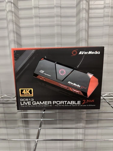 AVerMedia Live Gamer Portable 2 Plus 4K Pass-Through 4K Full HD 1080p60