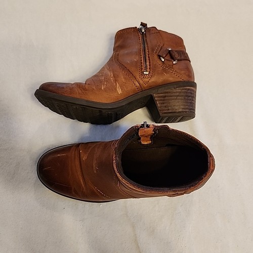 Teva Foxy niedrige wasserdichte braune Lederstiefel Damen US 7,5 EU 38,5 Stil 1012462 - Bild 12 von 20