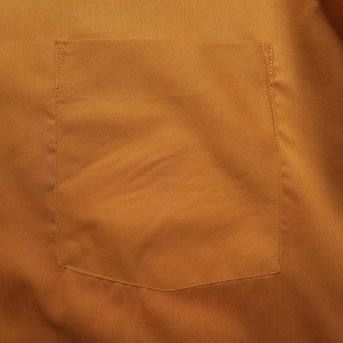 VTG Van Heusen Mens Shirt Medium Orange Big Collar 70s Dacron Blend Disco Retro - Picture 3 of 21