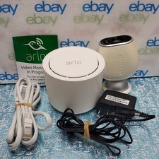 Netgear Arlo VMC3030 HD Wireless Add-On Security Camera W/ Base Station VMB3500