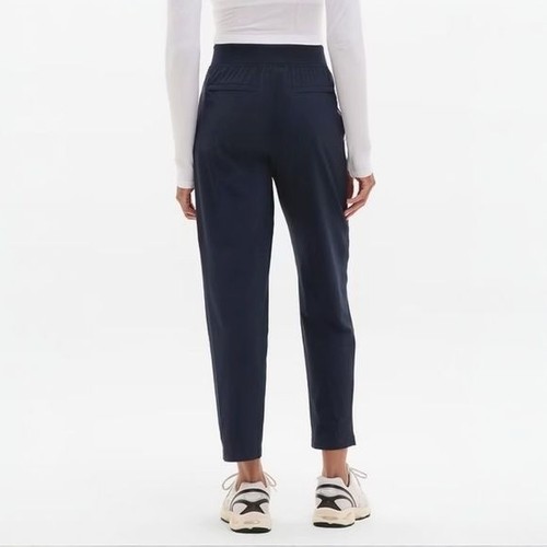 Athleta Womens Brooklyn Mid Rise Ankle Pant Black Slim Fit Side Pockets Size 8P - Picture 16 of 16