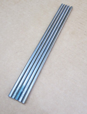 1/4'' DIAMETER ROD  x 10'' LONG - 1018 CRS - LOT OF 5
