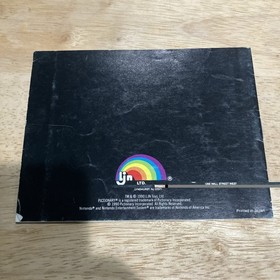 ORIGINAL Nintendo NES PICTIONARY Instruction  Manual  only