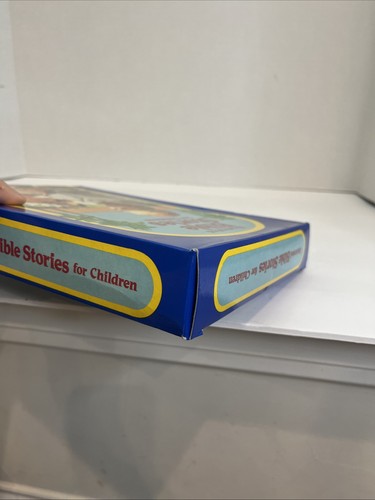 Illustrated Bible Stories For Children • Book And 1 Cassette Box Set • Like New - Picture 4 of 8