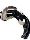 Black Genuine Leather Grommet Turquoise Cowgirl Rockstar Belt Size XL Western — photo 5