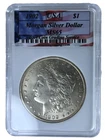 1902 (P) $1 Morgan Silver Dollar USA Coin Grading "Mint State 65" Slab