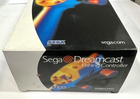Sega Dreamcast Fishing Controller with box and Instructions. NEW! box has wear.