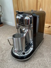 SAGE Nespresso Creatista Plus BNE800BSS Black Mini Pod Coffee Machine Cappuccino