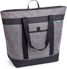 Jumbo Insulated Cooler Bag (Charcoal) with HD Thermal X-Large, Charcoal 