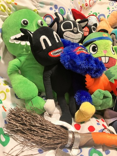 Lote De 19 Monstruos De Peluche Y Amigos FNAF, Cabeza De Sirena BAB, Pesadilla Bfr Navidad - Imagen 12 de 24