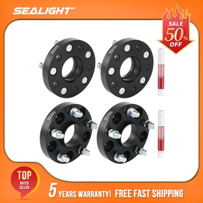 #ad #ad 4x 1quot; Hubcentric Wheel Spacers 5x120mm M14x1.5 64.1mm For Honda Odyssey 11 17 $70.35