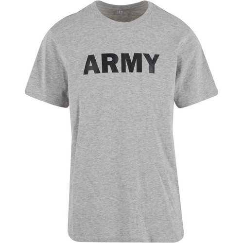 Brandit Army T-Shirt Herren Tee Armee Print 100% Baumwolle S-5XL Jersey Alltag - Picture 7 of 17