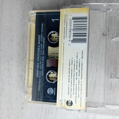 JIMMY NAIL CROCODILE SHOES CASSETTE TAPE ALBUM - RARE RETRO,, - Picture 3 of 4