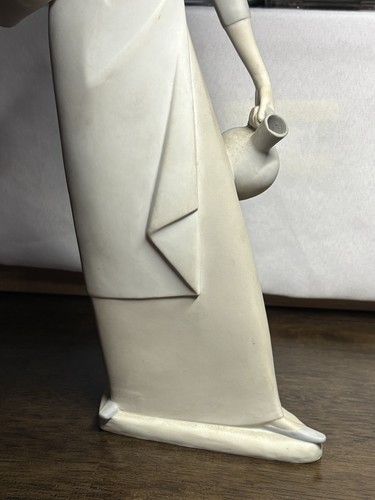Estatuilla Escultura Lladro Nao 4875 Daisa Niña Alta Dos Jarras de Agua - Imagen 9 de 9