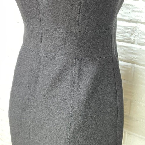 Tommy Hilfiger Sheath Dress Womens 4 Black Sleeveless Knee Length - Picture 4 of 8