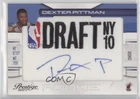 2010-11 Prestige NBA Class Draft Logo 211/499 Dexter Pittman #31 Patch Auto qw7