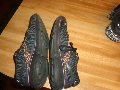 TWO PAIR OF Brooks Ghost Womens 10 Black Shoes Sneakers Running Athletic NICE - Picture 6 of 9