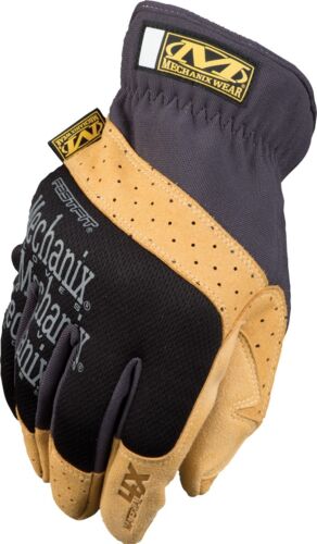 Mechanix Glove FastFit 4X Black Khaki Finger Gloves - Picture 1 of 2