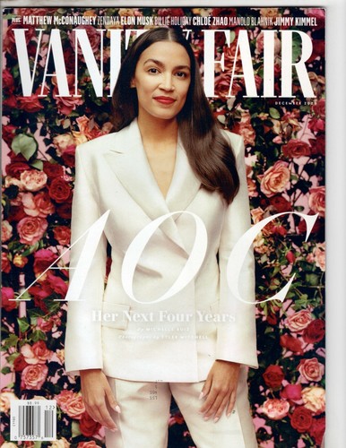 Vanity Fair December 2020 AOC Alexandra Ocasio Cortez Elon Musk Chloe Zhao