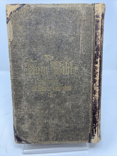1878 Hitchcocks neue und vollständige Analyse der Heiligen Bibel (Antik/Vintage) - Bild 3 von 17