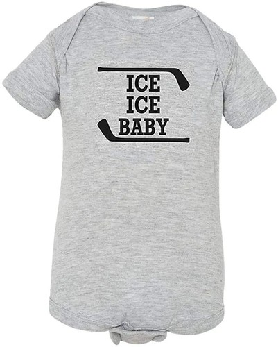 Funny Hockey Baby Ice Ice Dump Change Daddy Slipped One Cute Bodysuit - Picture 3 of 7