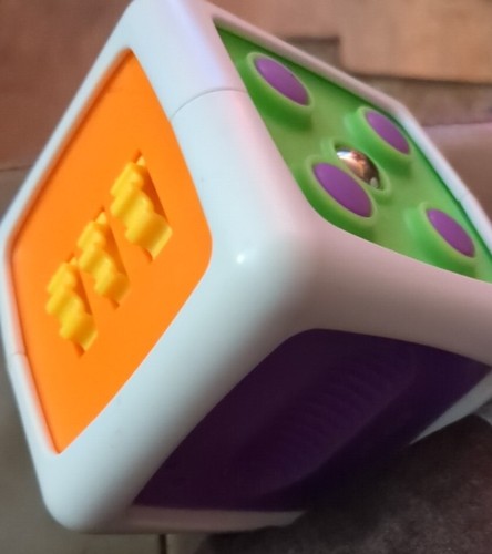 Fisher-Price My First Fidget Cube Baby Toddler Boys Girls Activity Sounds Toy* - Picture 8 of 11