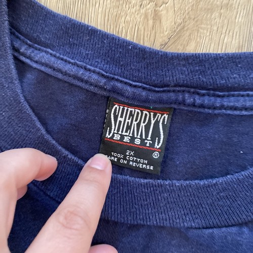 Vintage Yosemite Sam T-Shirt 90’s Looney Tunes Size 2XL 1995 born to ride truck - Picture 4 of 8