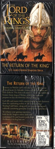 LOTR TCG Return of the King Eomer Starter Deck 63-card CCG Sealed Deck - Picture 1 of 4