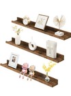 Floating Shelves Wall Shelf Set of 3 23.6 Inches Hanging Shelf with Ra. Hoobro