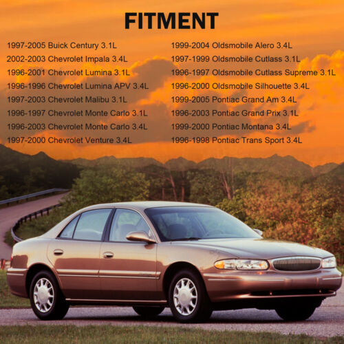 A/C AC Compressor w/ Clutch For 97-05 Buick Century 3.1L 99-04 Oldsmobile Alero - Picture 3 of 10