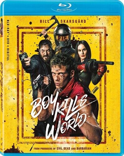 Boy Kills World (Blu-ray, 2024) - Brandneu Versiegelt