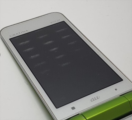 KYOCERA KYF37 KYF37SGA GRATINA 4G Wifi Android Flip Phone Green USED FROM JAPAN