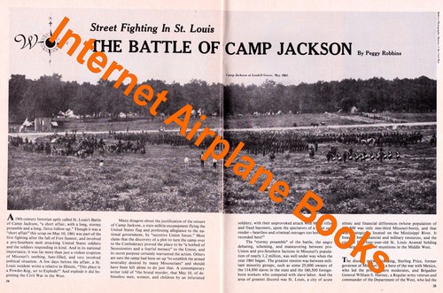 CIVIL WAR TIMES JUN 81 BRICES CROSS ROADS ALBERT SYDNEY JOHNSON TEXAS SECESSION - Picture 4 of 5