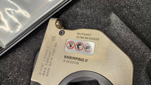 ENERPAC RLP5207 RSL5000 2-7/16 62mm Hyd. Torque Wrench Cassette. NEW IN BOX - Picture 5 of 12
