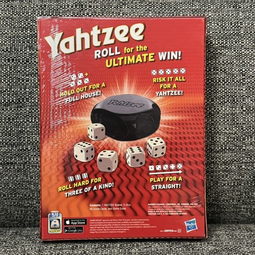 SEALED NEW!! Yahtzee Game Original Box 2014 Family Fun Hasbro Gaming Shake Score - Picture 9 of 12