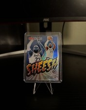 2023-24 Panini NBA Hoops Premium Stock - Sheesh Silver Prizm #17 LeBron James