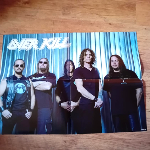 KING DIAMOND / OVERKILL - Poster ca 40 x 57 cm - Heavy Metal - Imagen 2 de 2