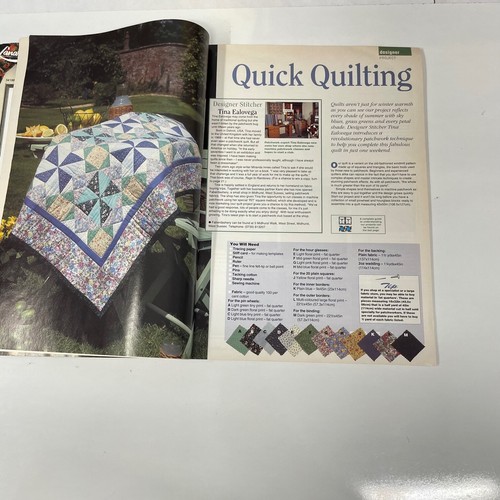 Needlecraft 17 Projekte Ideen August 1993 mit Stickpackung - Bild 3 von 8