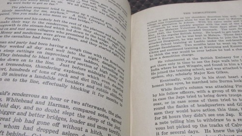 Wingate Adventure By W G Burchett 1944 Hardcover Japanese Burma Military P. - Picture 11 of 11