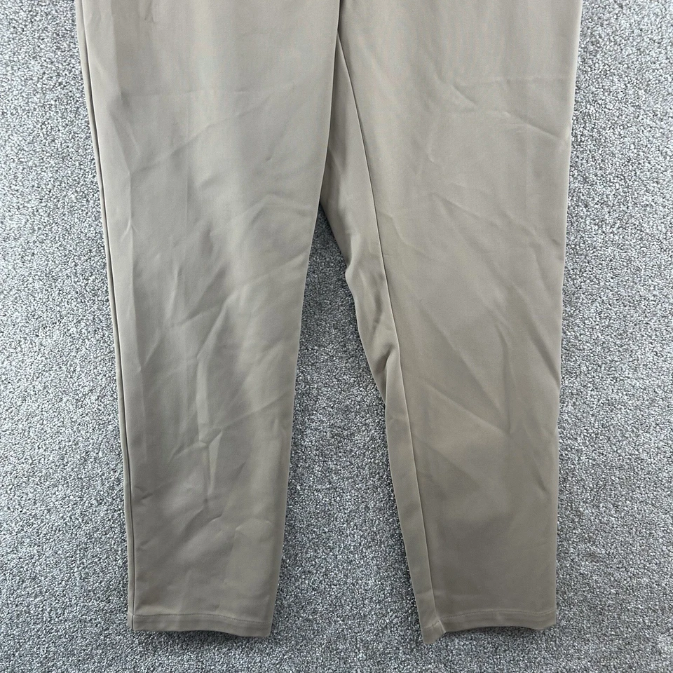 Женские брюки Marina Rinaldi размер 18 бежевые с высоким подъемом эластичные - Изображение 3 из 4