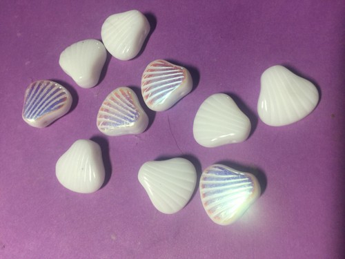 Czech Teardrop Beads Shell Beads****U PICK**** Czech Drop Beads 6mm to 20mm - Picture 39 of 107