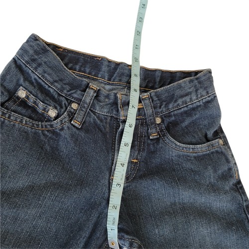 Lee Premium jeans Size 8 Select Jeans Husky-Blue Waistedband Elastic - Picture 6 of 9