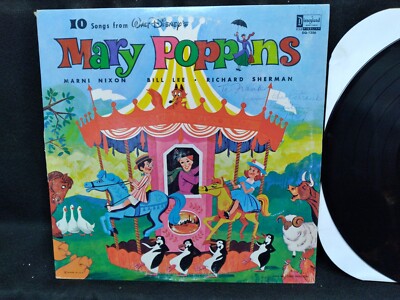 レコード 10 songs from Mary Poppins 1964年 10 Songs From