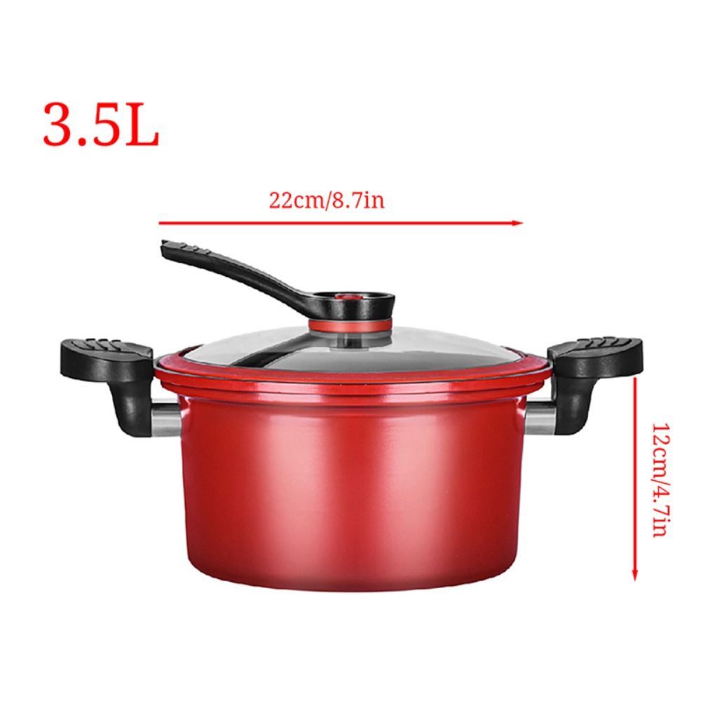 Non Stick Pressure Cooker Stew Pot Soup Meat Pot Induction Cooker Gas Stove